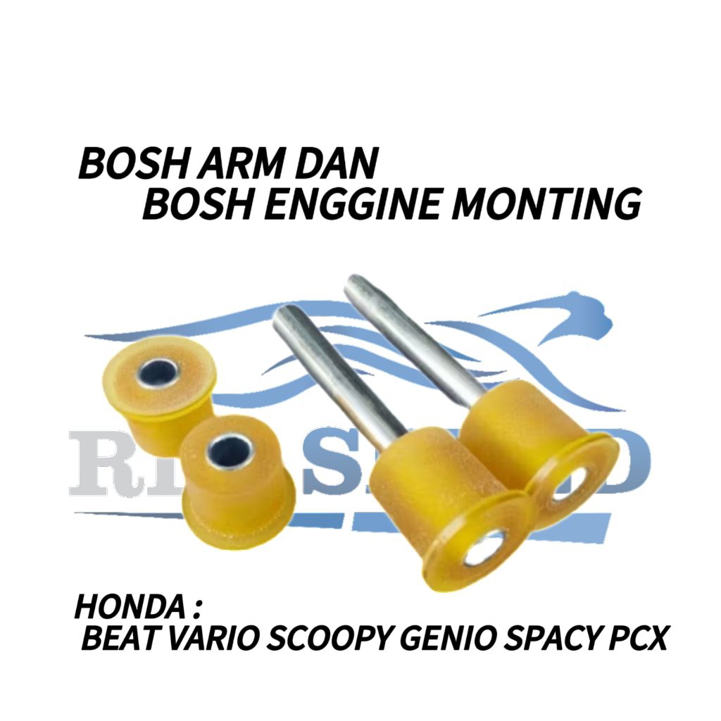 Bosh Arm Engine Mounting Karet Bosh Mesin Honda Beat Vario Scoopy Genio Spacy PCX