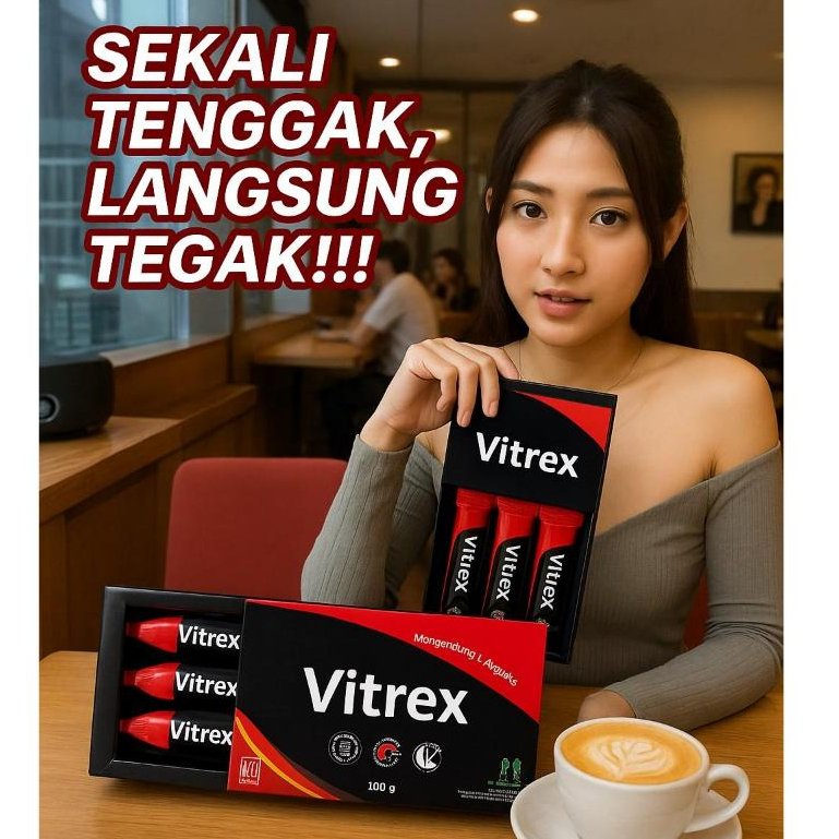 

Kopi Vitrex Minuman Bubuk Ginseng | Kopi Herbal Pendukung Performa Dewasa Pria Original