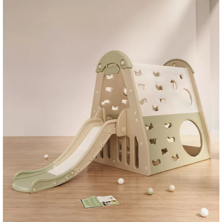 Mainan Tenda Perosotan Anak / Set Mainan Rumah-rumahan Anak Dengan Perosotan Ayunan Playtent 4in1