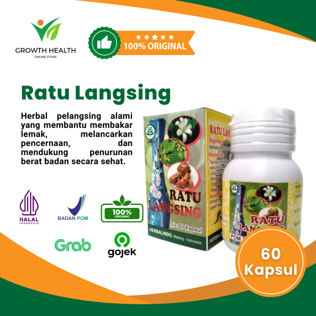 

Ratu Langsing - Membersihkan lemak dan racun-racun