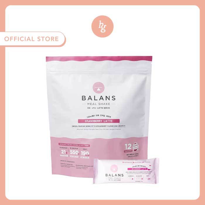 

Balans - Meal Shake Granoberry Latte | 12 Sachet