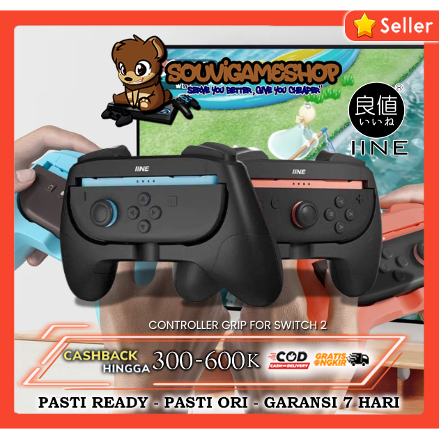IINE Controller Grip for Switch 2