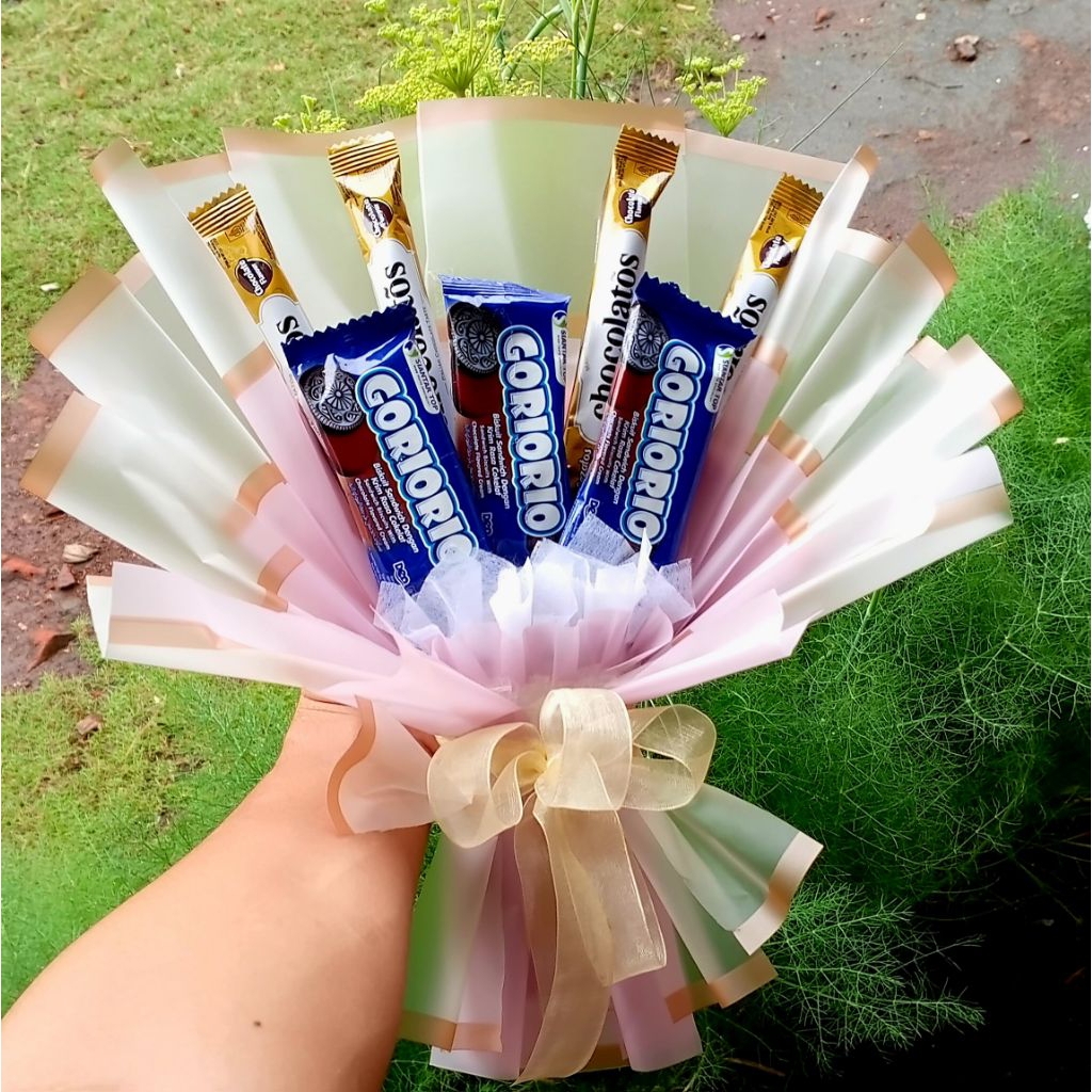 

[ SILVI FLOWERS ] Buket Snack Buket Snack Mini