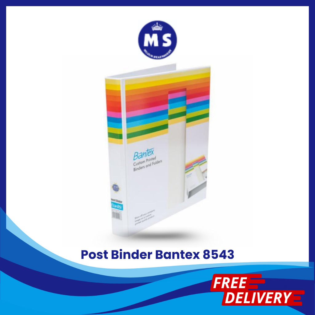 

INSERT POST BINDER F4 4CM BANTEX 8543