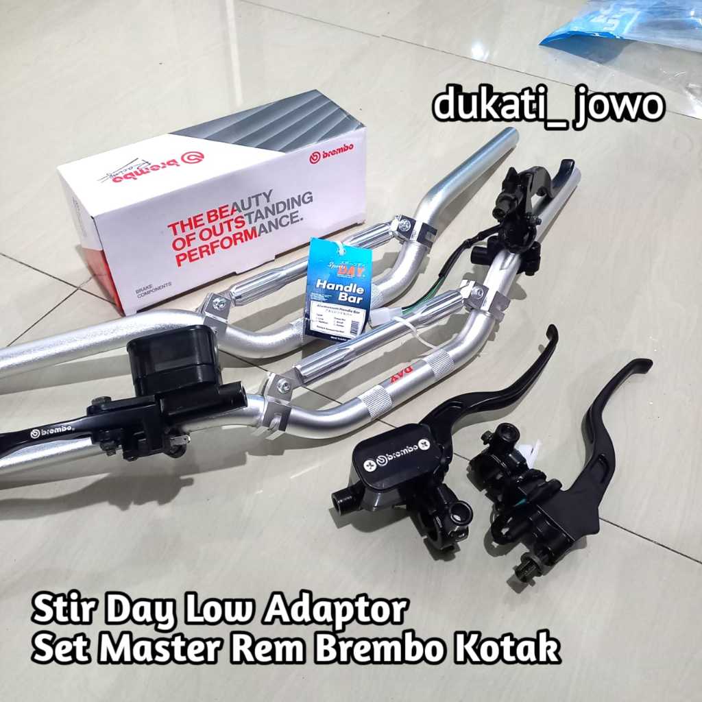 Paket Stang Stir Day Set Handle Master Rem Set Kopling Copy RCB Universal CB GL Megapro Tiger Rx KIn