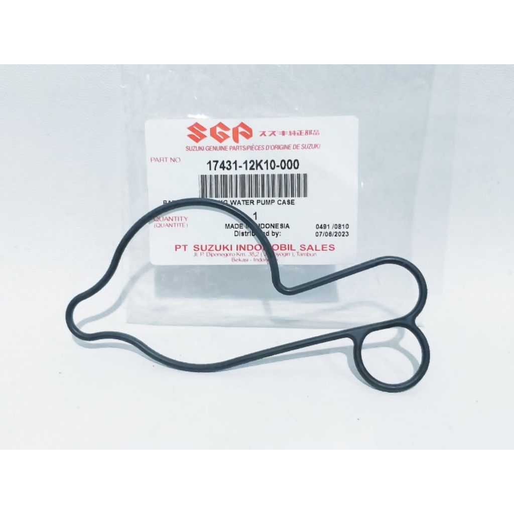 Oring Water Pump Satria FU Fi  17431-12K10-000 Suzuki Genuine Parts