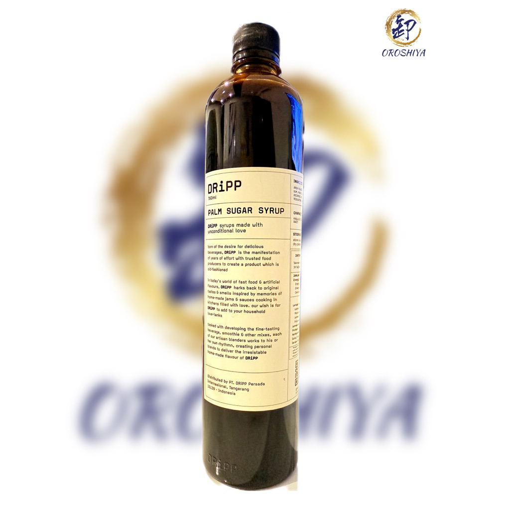 

Dripp Palm Sugar Syrup