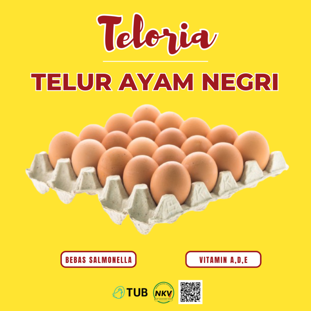 

Telur Ayam Negeri 1 Tray (30 Butir) – Grade A/B/C – Telur Segar Harian