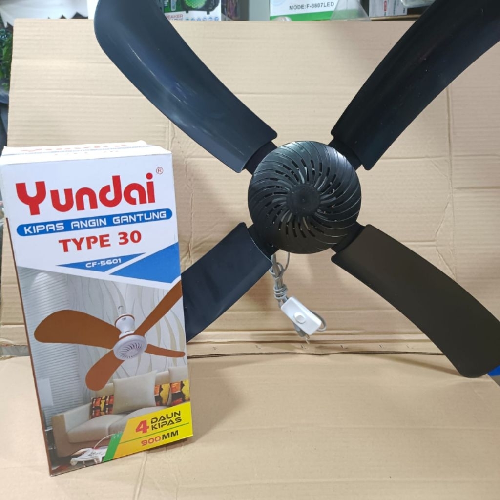 kipas yundai 30 WATT kipas angin baling baling / kipas angin gantung / ceiling fan