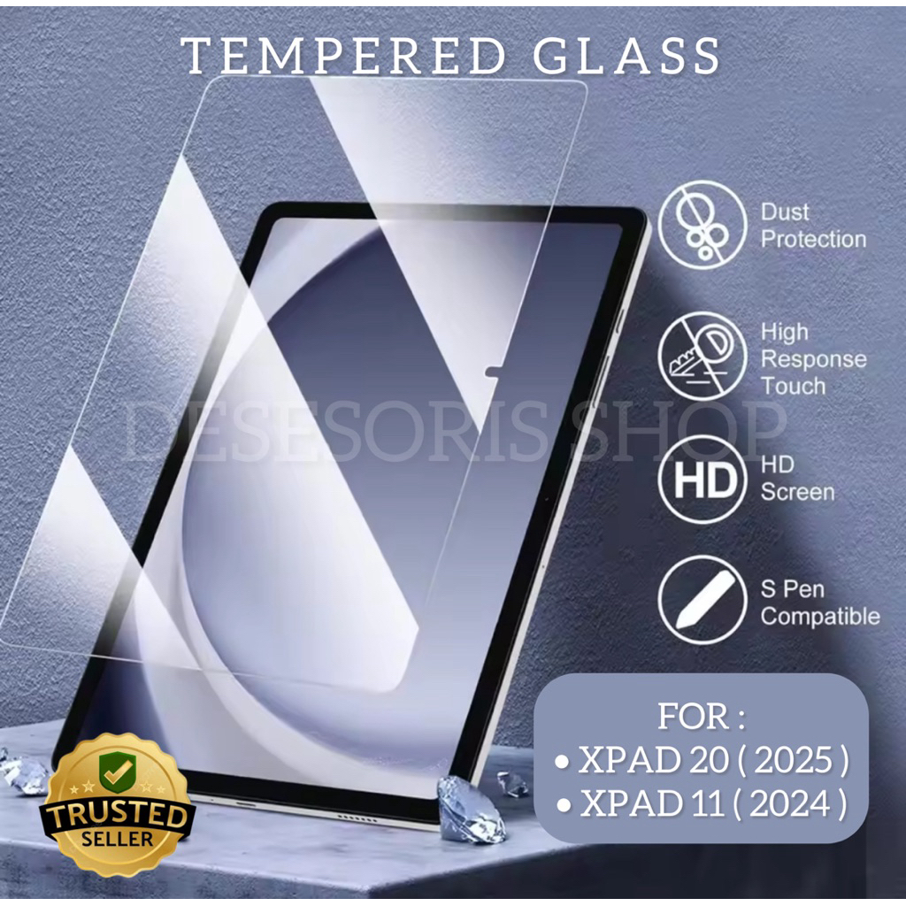 Tempered Glass Infinix Xpad 20 / Xpad 11 / Xpad 30e Anti Gores Kaca Screen Protector