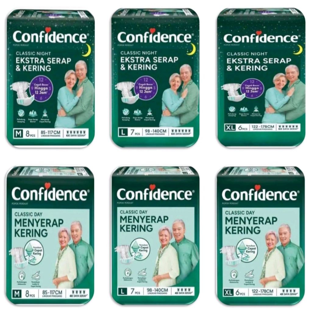 Confidence Pempers Dewasa