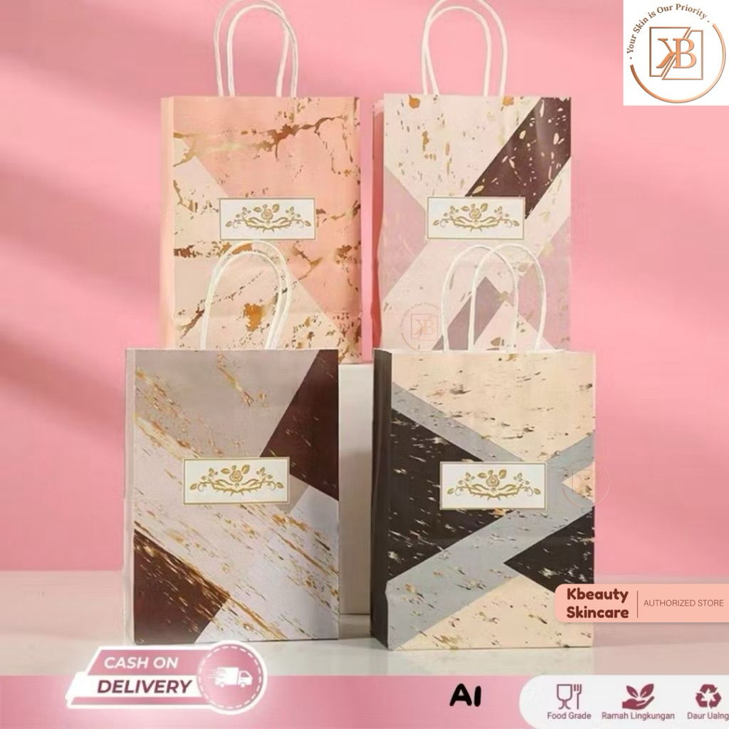 

Paper Bag Motif / Goodiebag Paper Bag Flamingo / Paper Bag Dino Marmer / Tas Kado Ulang Tahun Motif