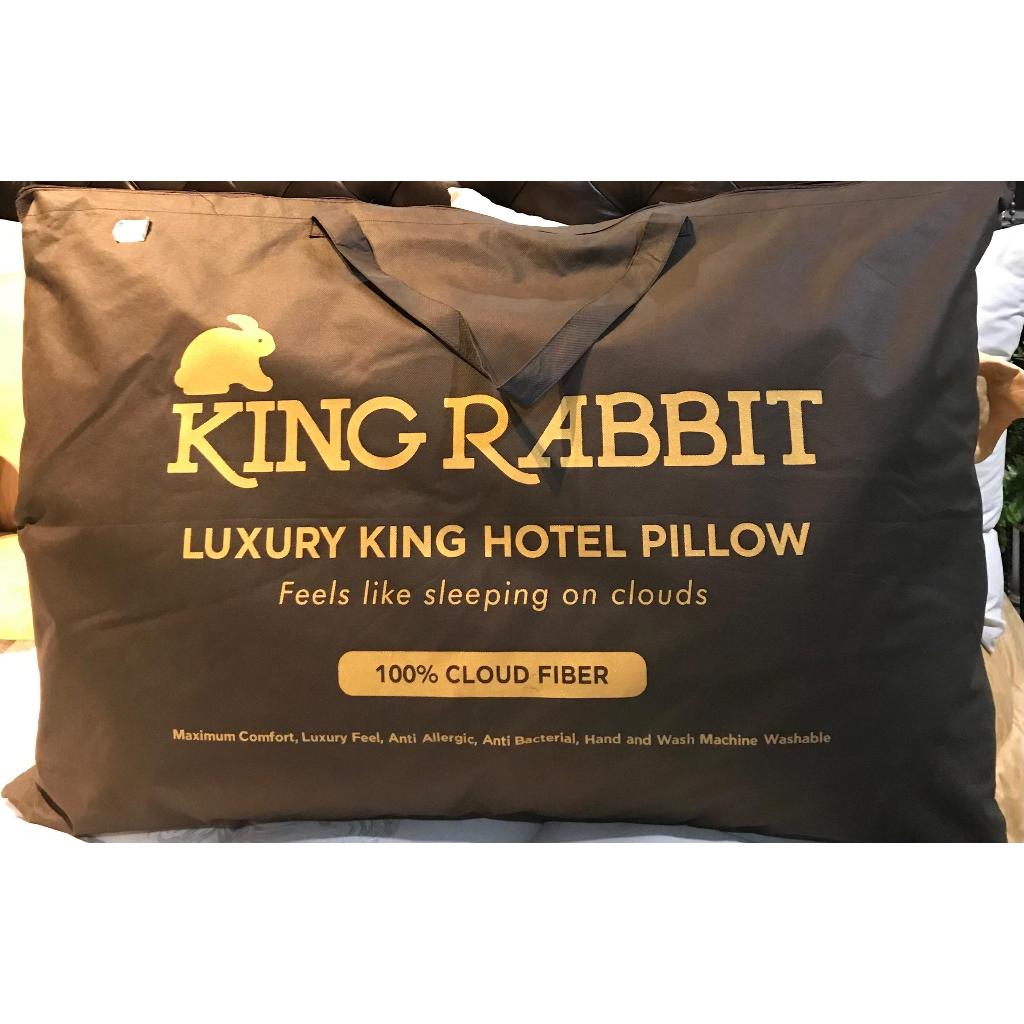 Luxury Pillow King Rabbit 100% Cloud Fiber