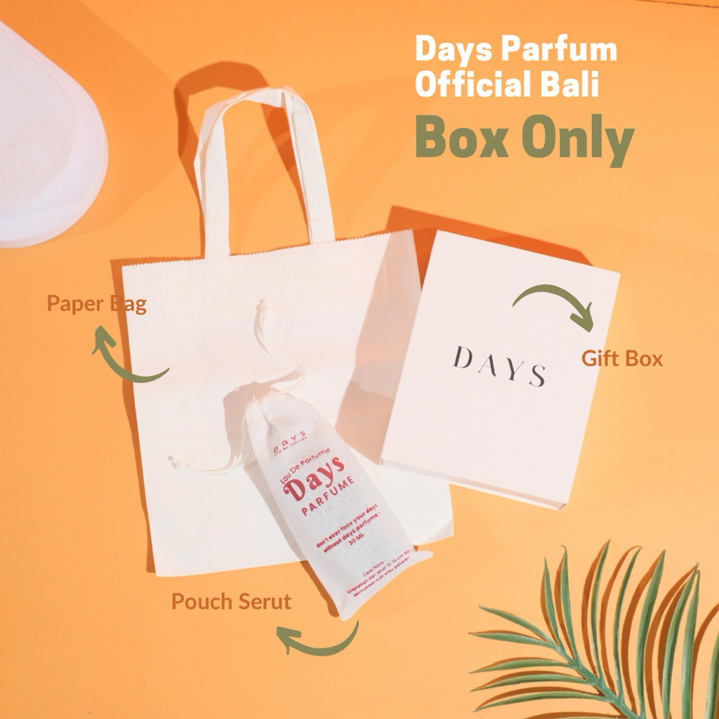 

DAYS PARFUME BOX ONLY - GIFT BOX ONLY
