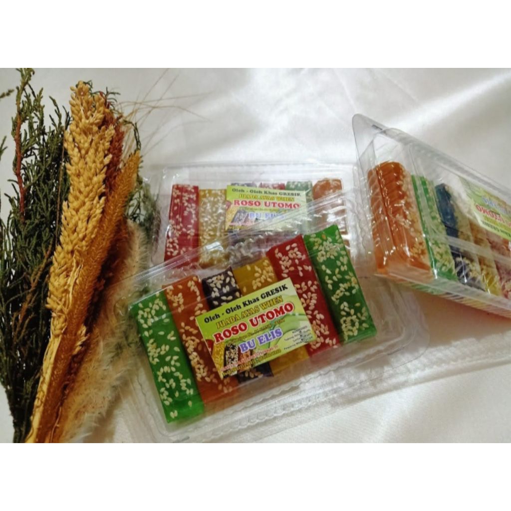 

Ayas Jenang Asli Gresik | Oleh-oleh Tradisional Khas Jawa Timur, (isi 5 pcs)