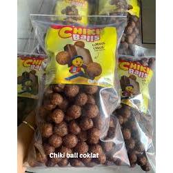

[TERMURAH] Snack Kiloan Chiki Balls Cokelat kemasan 200gr