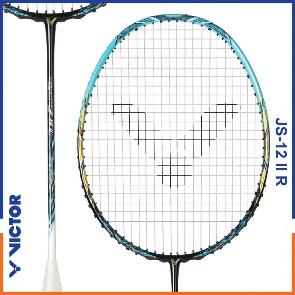 Raket Badminton Jetspeed S 12 II Victor / Jetspeed S 12 II Victor / Jetspeed S 12 II Original