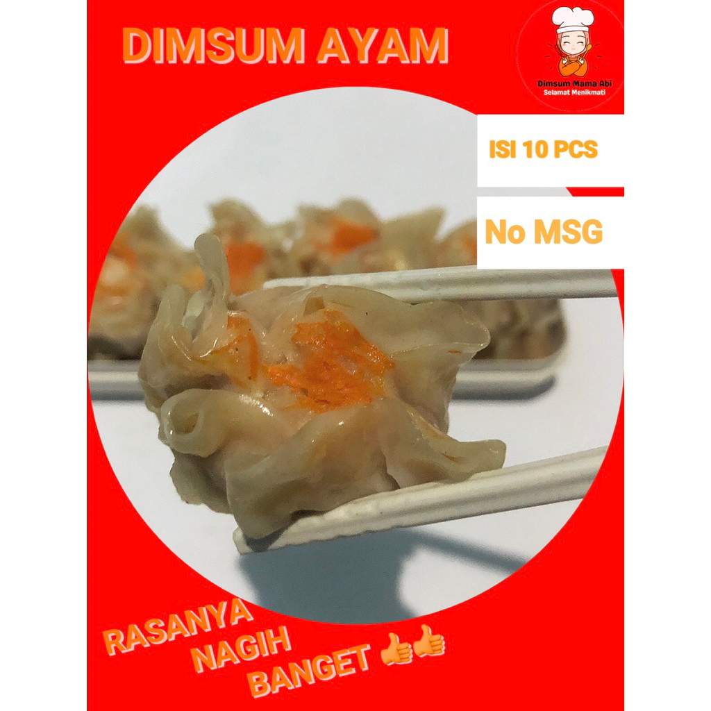 

DIMSUM AYAM Isi 10 pcs. (FROZEN FOOD DIMSUM)