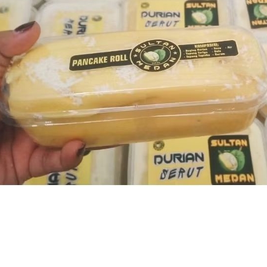 

Pancake Durian Roll