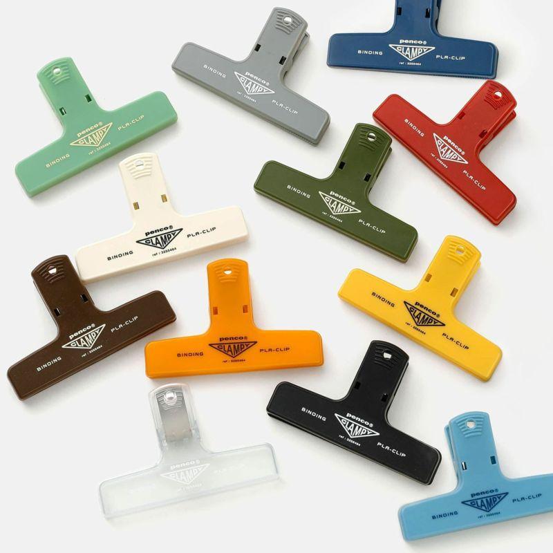 

High Tide Penco Clampy Plastic Clip Penjepit Dokumen Klip Plastik