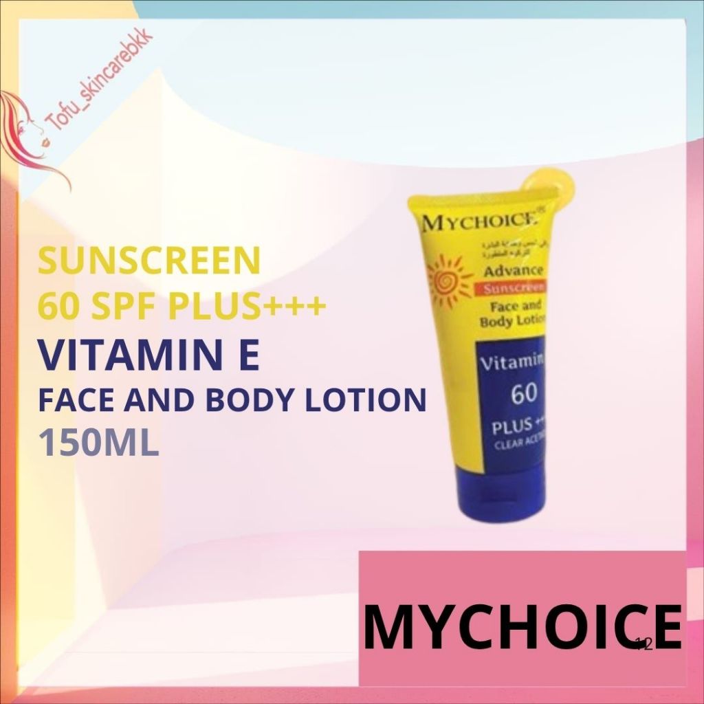 MYCHOICE ADVANCE SUNSCREEN FACE AND BODY LOTION 60 PLUS+++