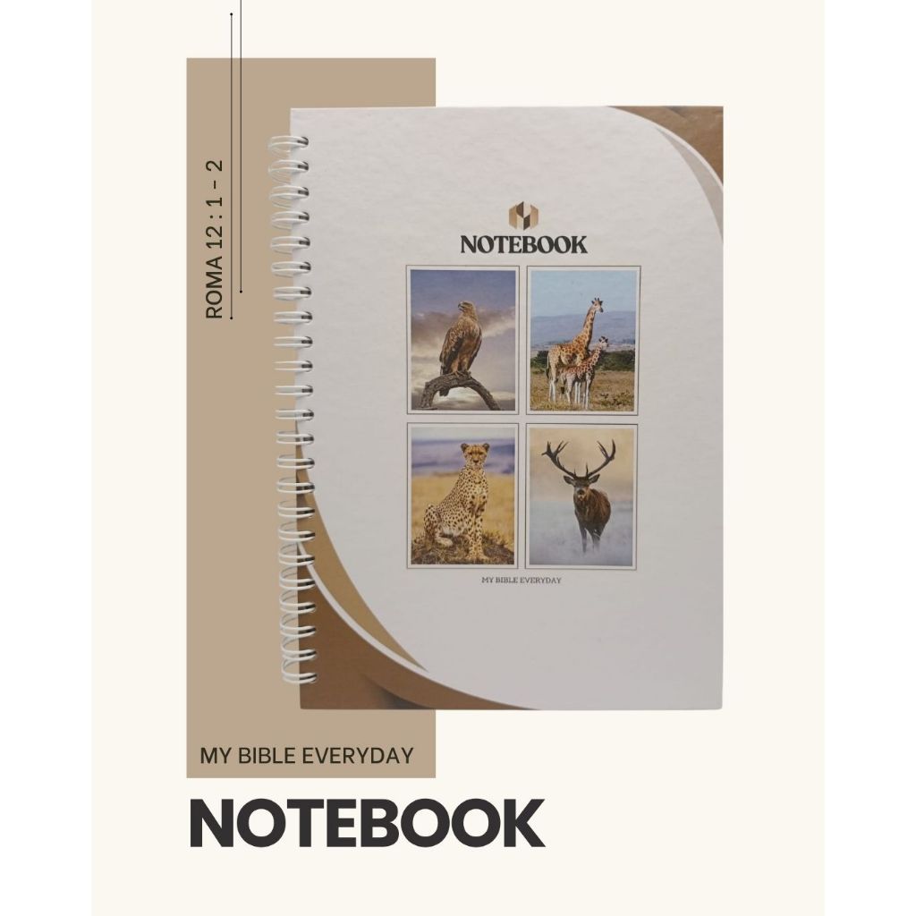 

Notebook / Buku Tulis / Buku Catatan Roma 12 : 1 - 2 (Romans 12 : 1 - 2)