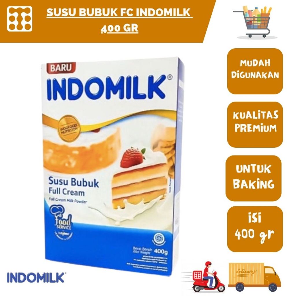 

SUSU BUBUK FULLCREAM INDOMILK 400 GR