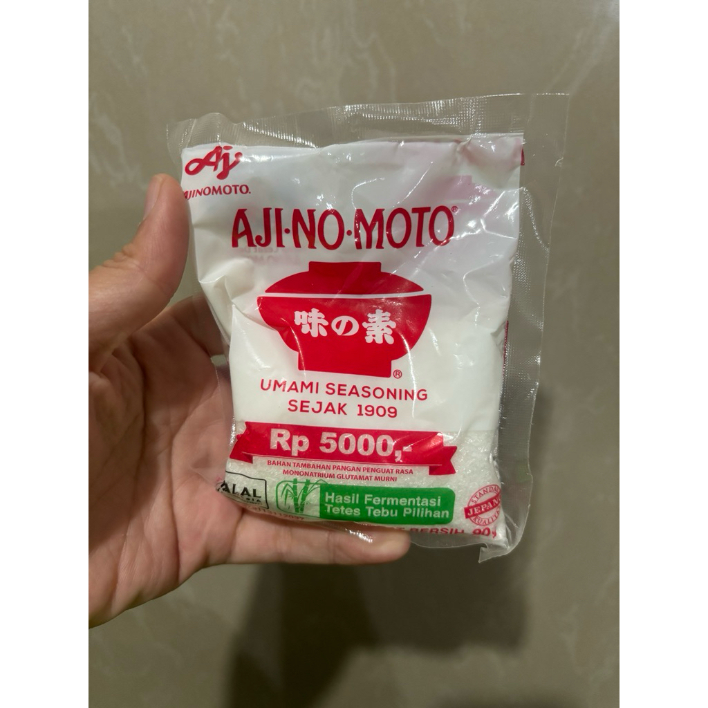 

Mecin Ajinomoto/penyedap rasa