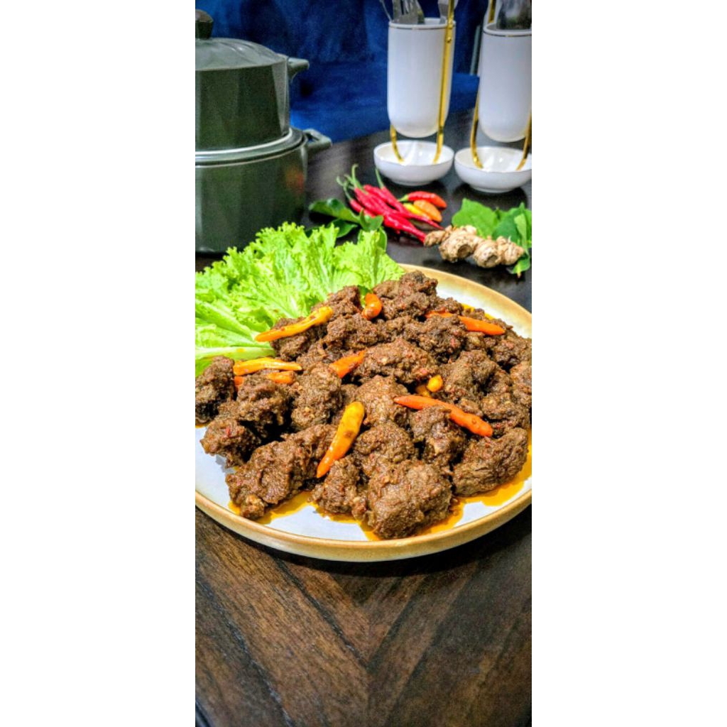 

Iga Gongso Semarang. Full daging iga. Berat 200 g/pak