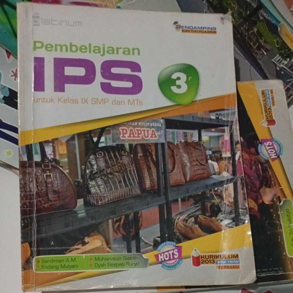 Buku Paket IPS kelas IX