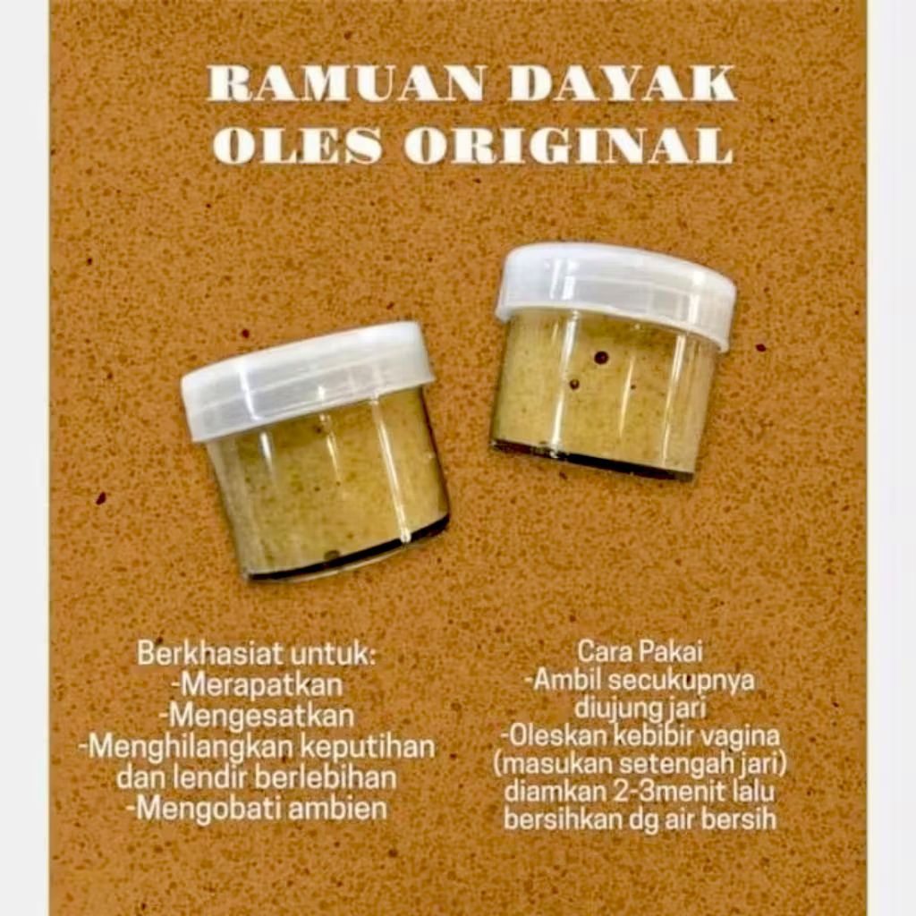 RAMUAN DAYAK ASLI KALIMANTAN