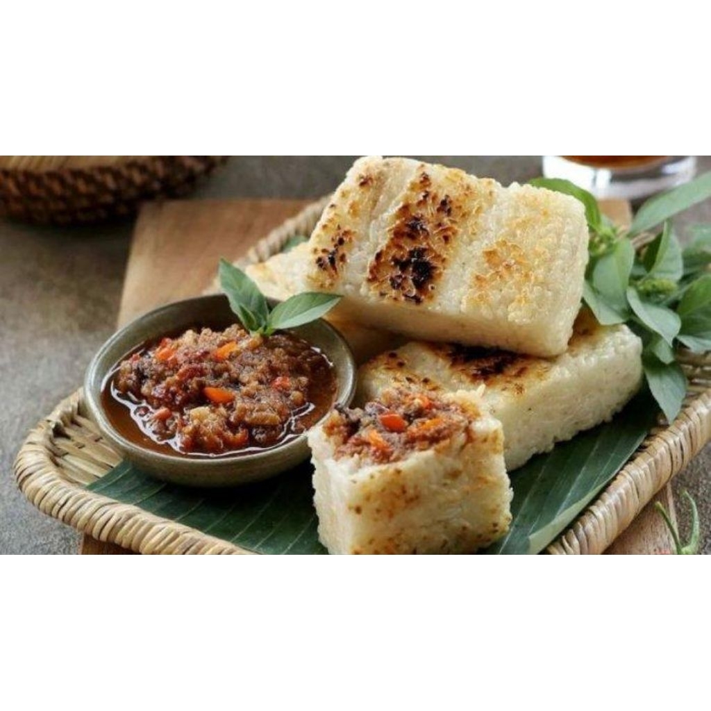 

Ketan Bakar Lembang Asli - Paket Ketan Isi 4 dengan Bumbu Kacang Lezat