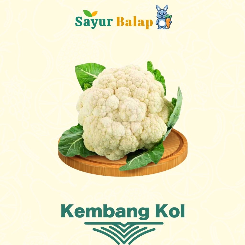 

Kembang Kol - 1 Pcs - Sayur Balap Lampung