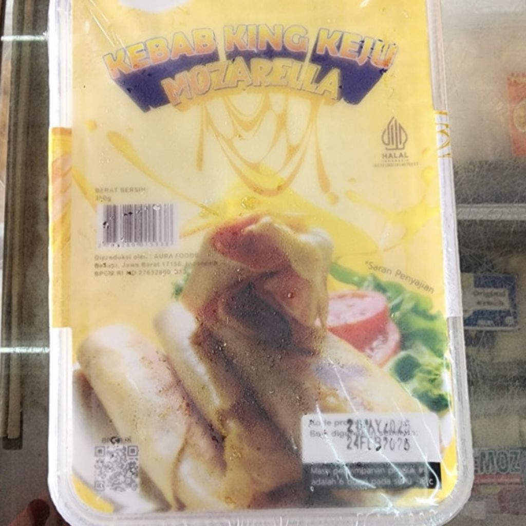 

King Kebab Keju Mozarella 350gr