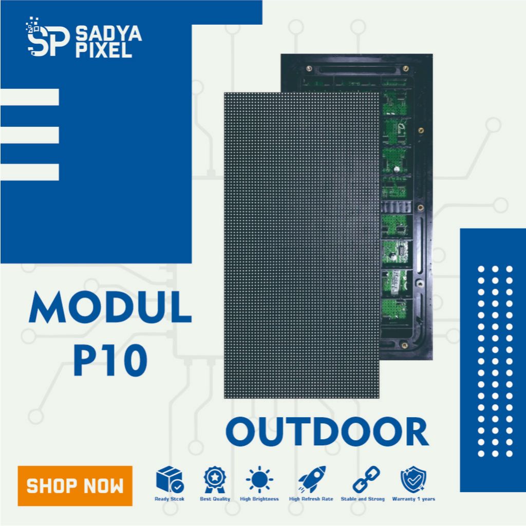 Module/Panel Videotron P10 Outdoor - Sadya Pixel