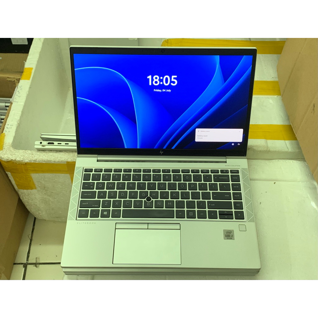HP ELITEBOOK 840 G7 INTEL CORE I7 GEN 10 RAM 16GB-SSD 256GB MULUS