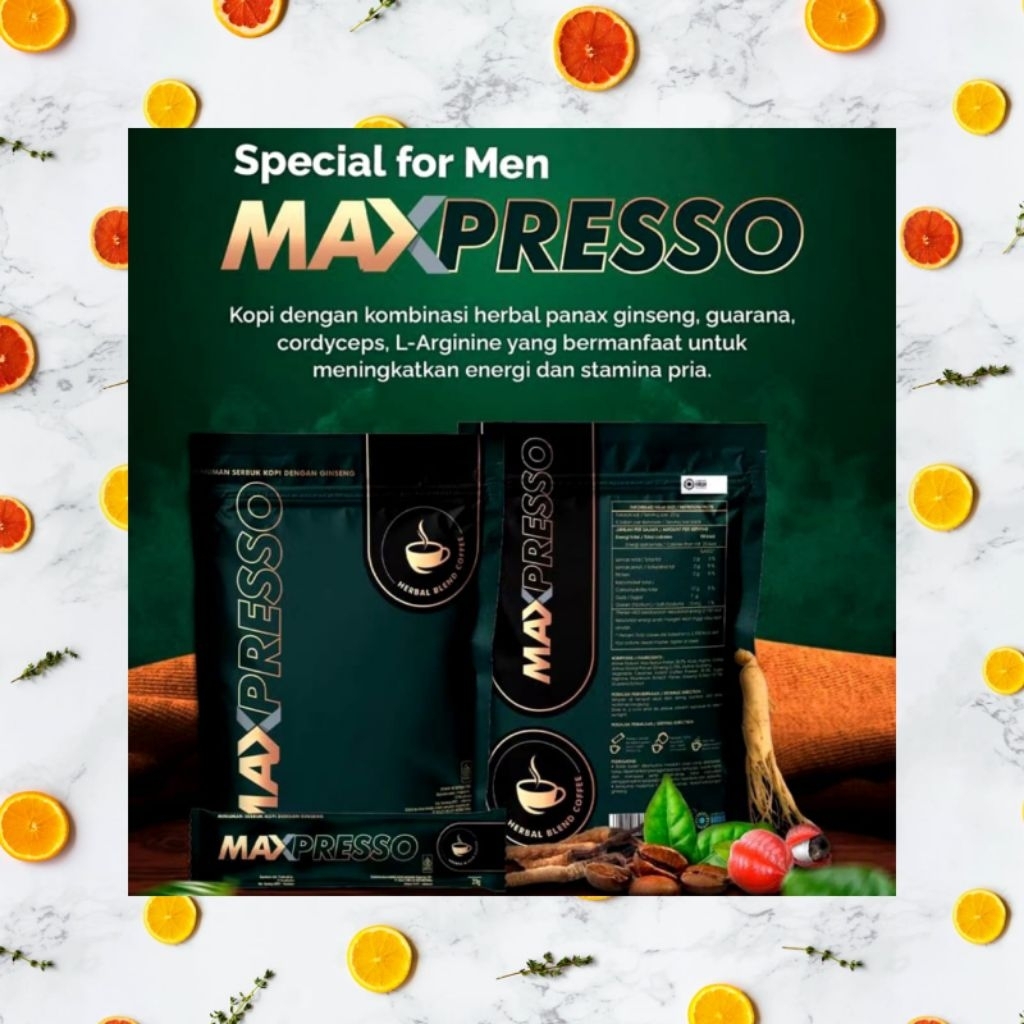 

MAXPRESSO ORIGINAL ASLI HWI ISI 5 SACHET