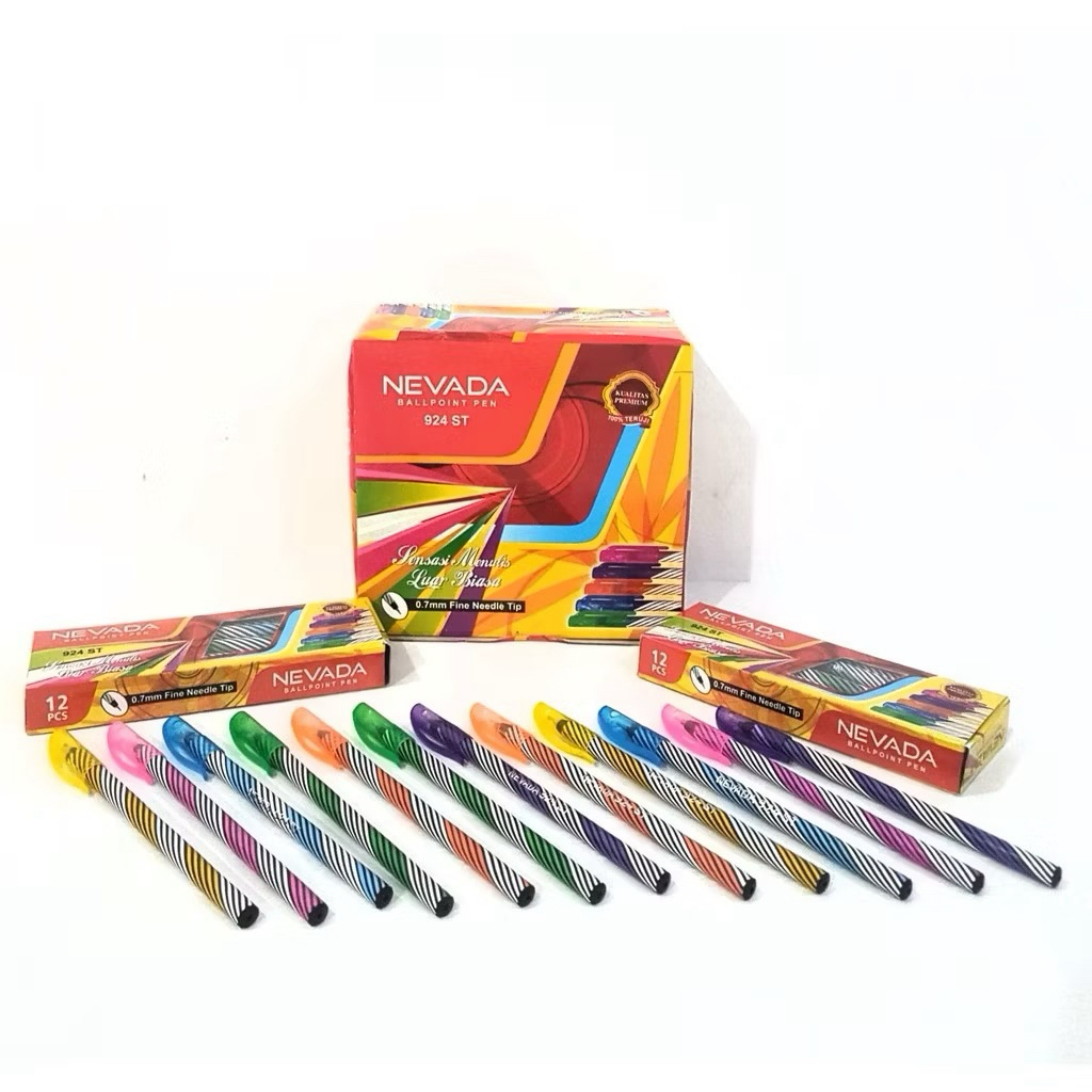 

Bolpoin Bolpen Pulpen Ulir Nevada 1 pcs