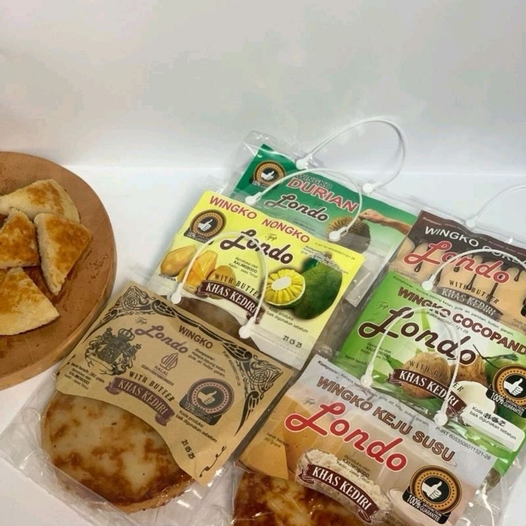 

Paket Hemat 6 Pcs Wingko Tjap Londo - Semua Rasa - Cocok Untuk Cemilan