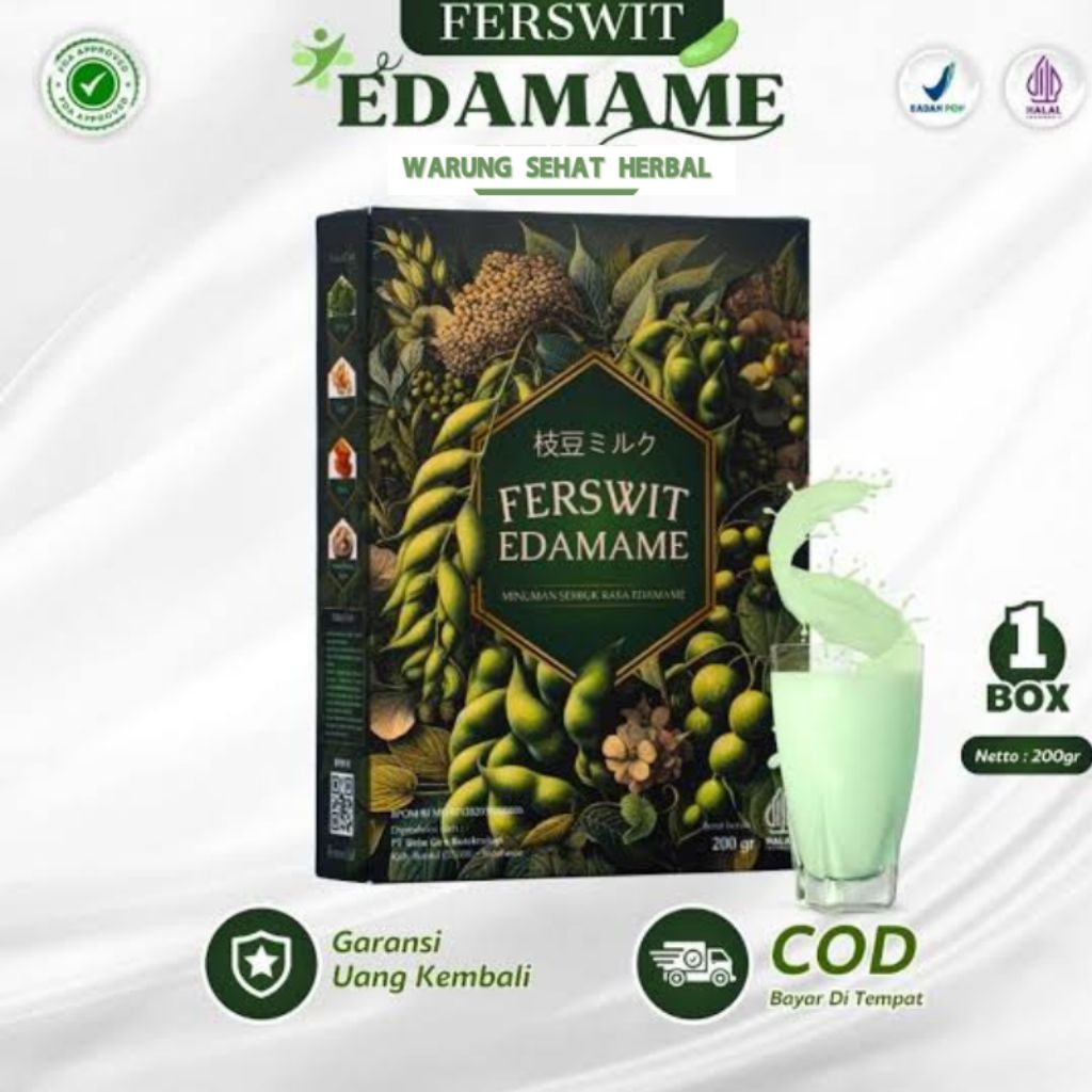 

Terlaris Ferswit Susu Edamane Original Untuk Tulang Dan Sendi