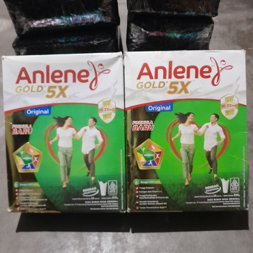 

Anlene gold 5x susu bubuk dewasa 850g - tulang, sendi & otot