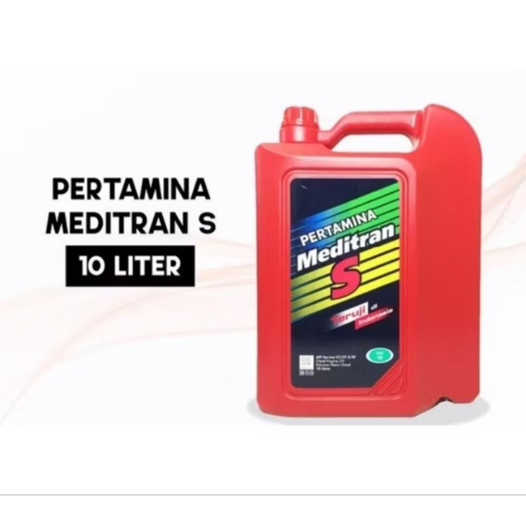 Meditran s 10liter oli mesin meditran s pertamina original