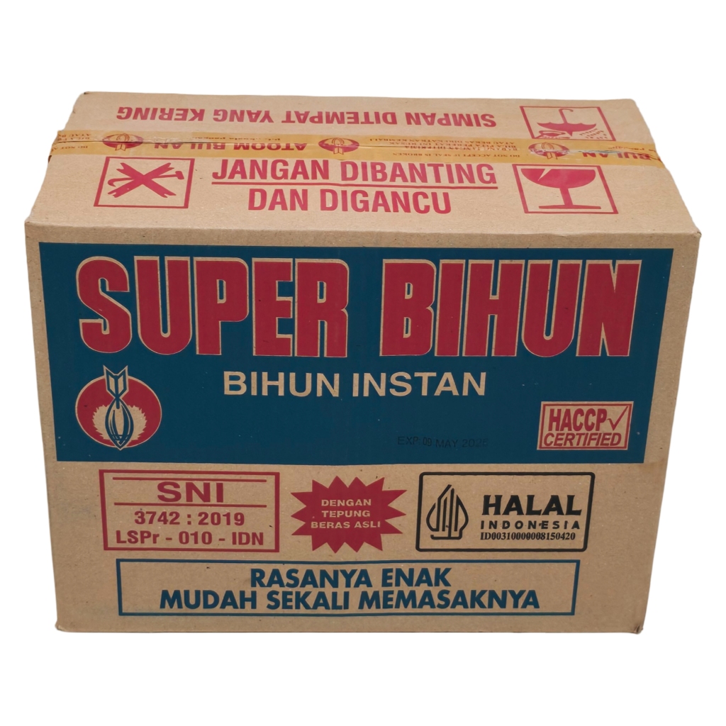 

SUPER BIHUN KUAH Cap ATOOM BULAN / ATOM BULAN - 1 DUS isi 30 pcs
