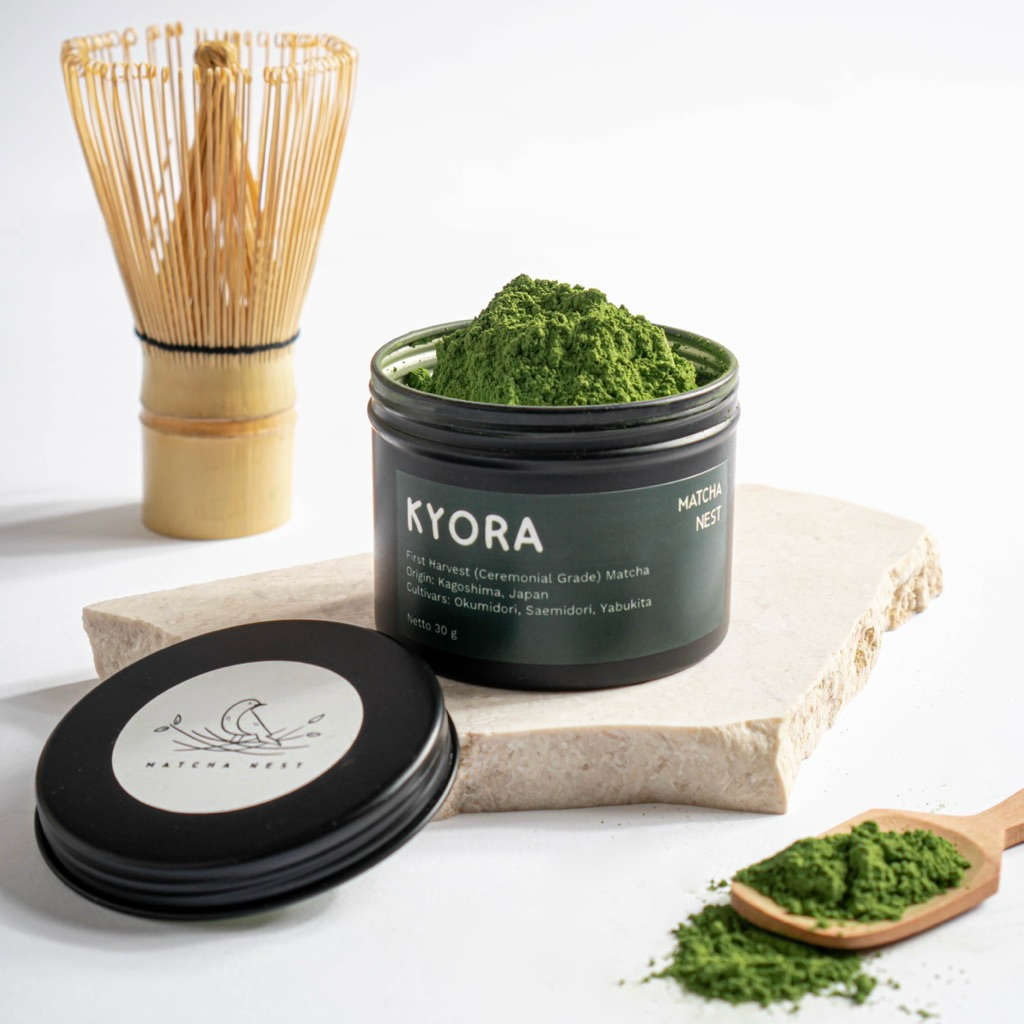 

Matcha Nest - KYORA 30 g Tin (Ceremonial Grade)
