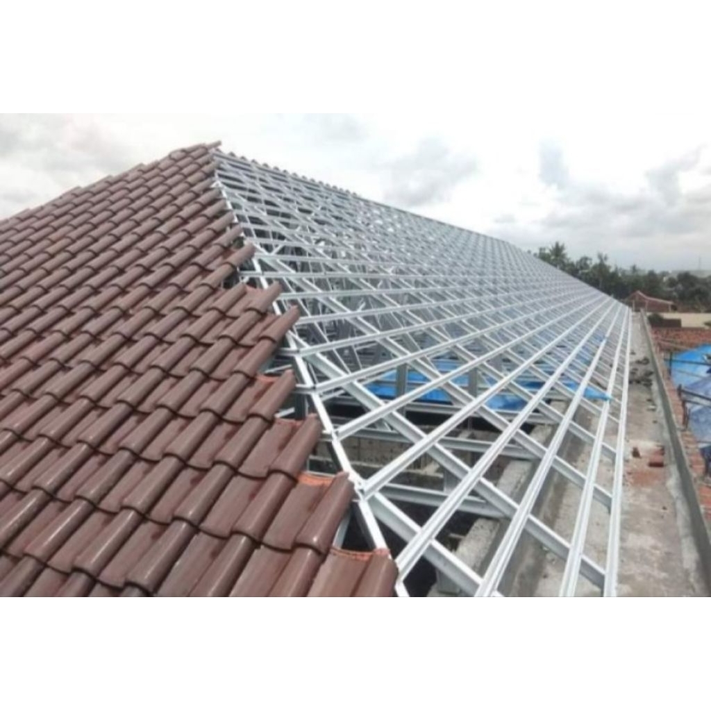 rangka baja ringan atap rumah
