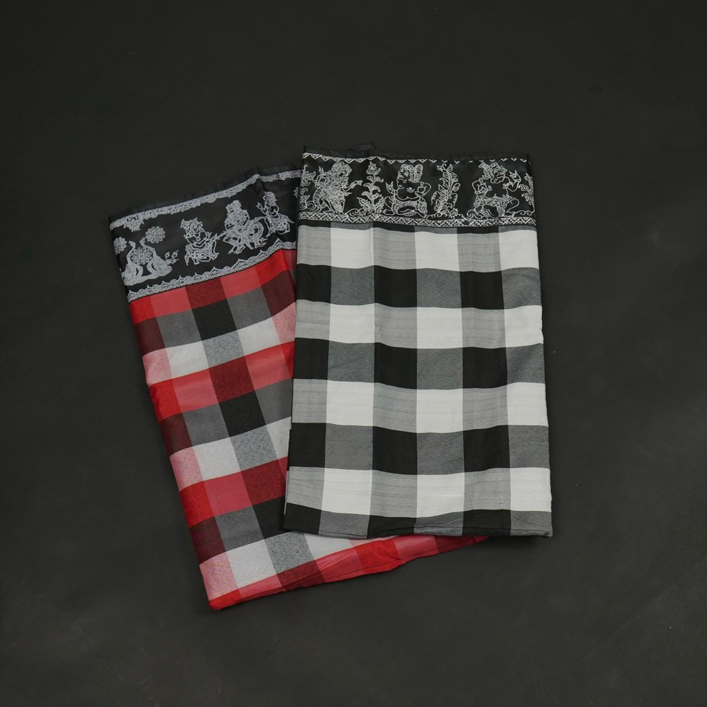 WASTRA PELINGGIH POLENG & TRIDATU SABUK WAYANG DASAR PELES