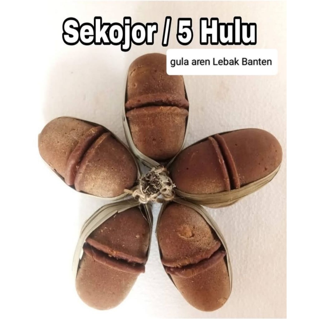 

lebih murah paket 5 hulu/ sekojor gula aren khas Lebak Banten