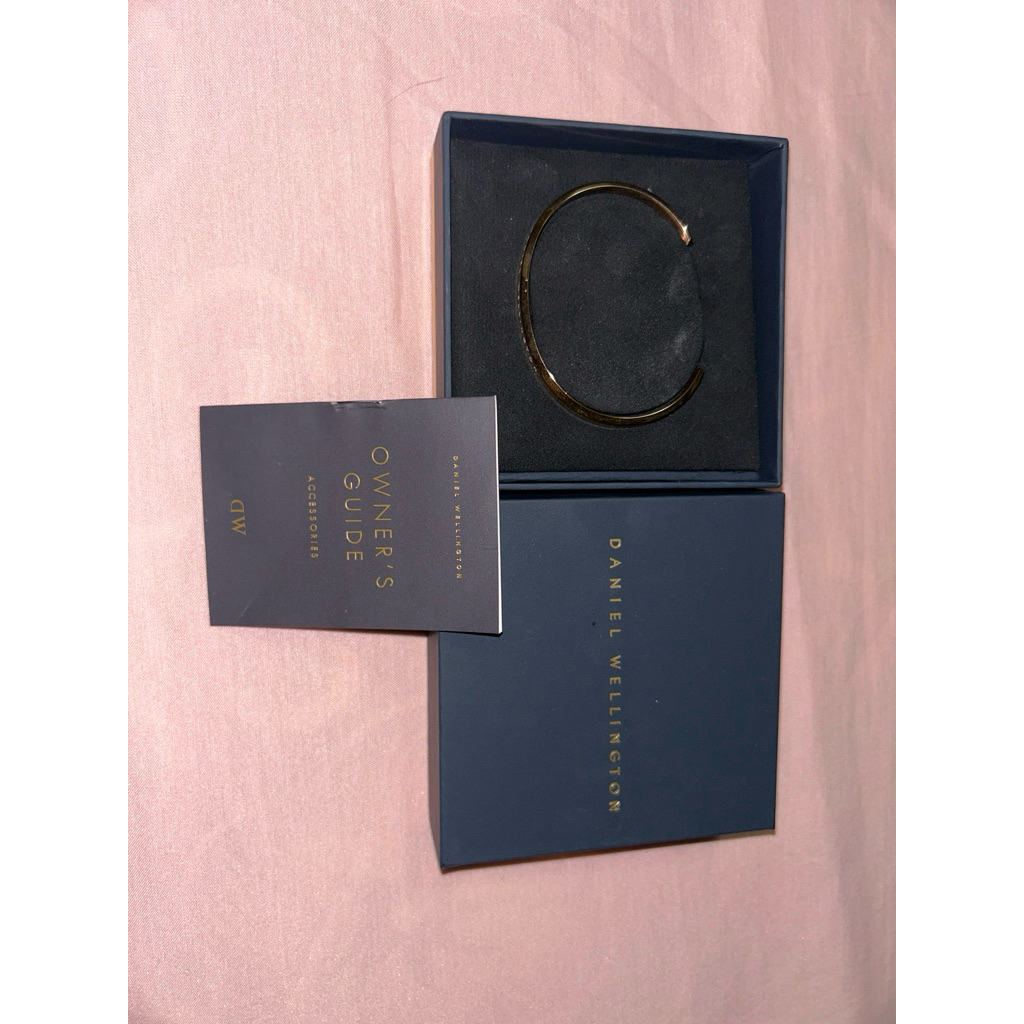 daniel wellington persis asli with box gold gelang