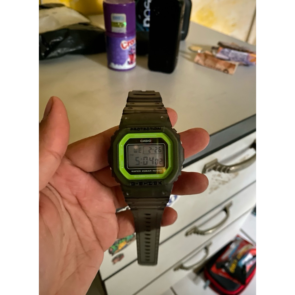 Jam Gshock Dw5600 Custom Bnb