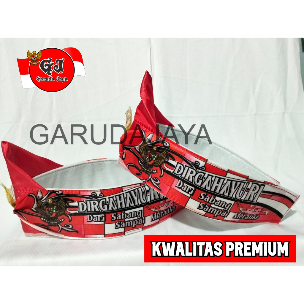 iket kepala termurah /iket kepala /iket merah putih /iket kepala termurah /bando merah putih
